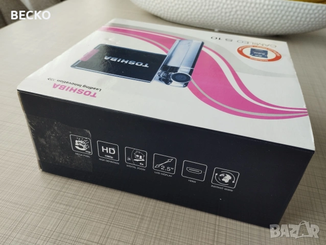 Дигитална видеокамера Toshiba , снимка 4 - Камери - 54899659