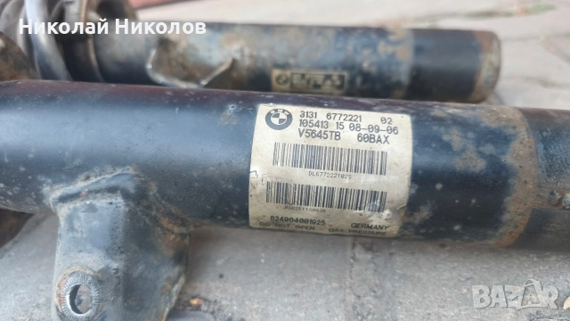 БМВ е60 е61 xdrive Спортни пружини H&R, амортисьори оем, снимка 4 - Части - 54324031