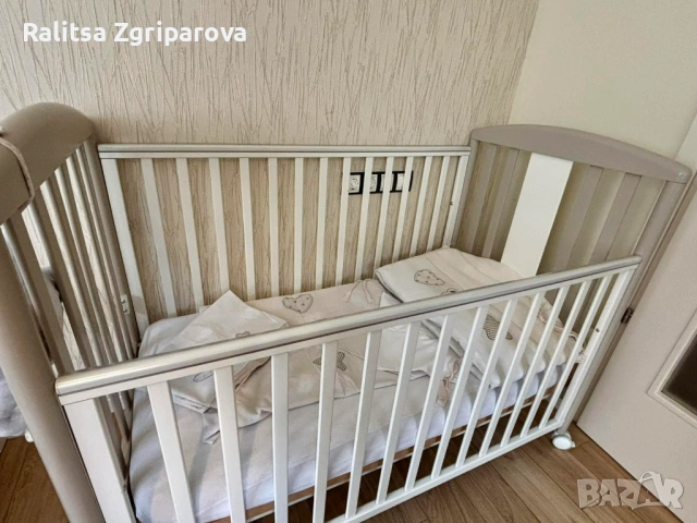 Италианско бебешко легло/кошара Pali + матрак