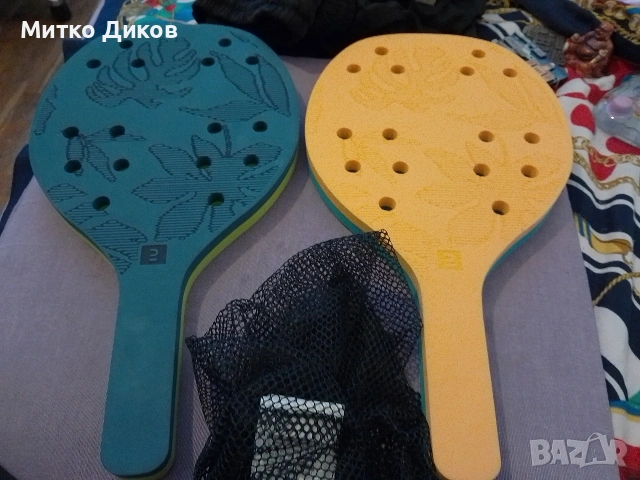 Ракети за плажен тенис нови маркови на декатлон, снимка 2 - Тенис - 54883666