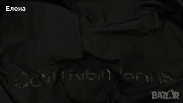 Calvin Klein Jeans зимно puffer яке – черно – унисекс – размер S - oversized , снимка 3 - Якета - 55441961