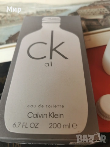 Оригинал. Тоалетна вода Calvin Klein 200ml, снимка 2 - Мъжки парфюми - 54548749