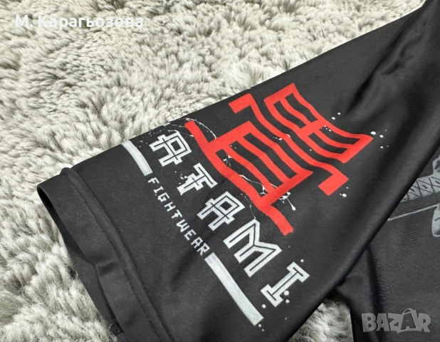 Tatami Ninja 2099 – Рашгард с къс ръкав, Размер L, снимка 4 - Спортни дрехи, екипи - 54258548