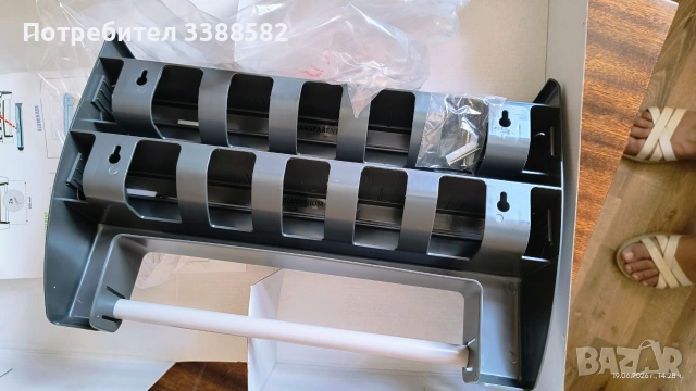 Стенен органайзер Metaltex Roll'n'Roll 4в1 – нов, снимка 8 - Аксесоари за кухня - 55003932