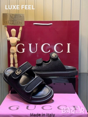 Gucci ⚜️Дамски Чехли , снимка 4 - Чехли - 54592756