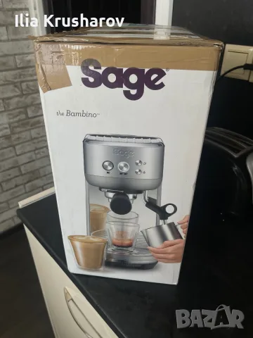 Кафемашина Sage bambino SES450BSS , снимка 10 - Кафемашини - 55479476