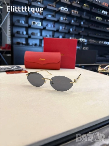 Очила + висок клас калъф + на марката кутия + сертификат + кърпичка miu miu cartier celine , снимка 5 - Слънчеви и диоптрични очила - 54908988
