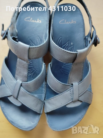 Clarks сандали естествена кожа 41 номер, снимка 6 - Сандали - 53467841