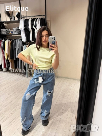 Дамска памучна тениска "Casual Day", снимка 3 - Тениски - 54604966