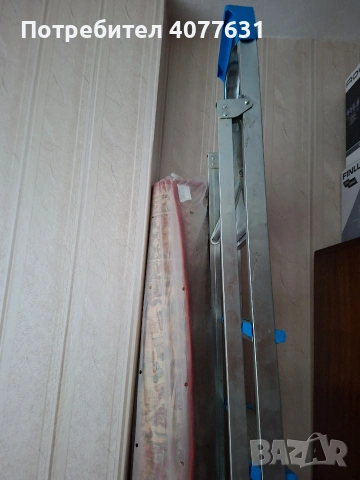 алуминиева стълба, височина 2,50 м., снимка 2 - Други ремонти - 54888874