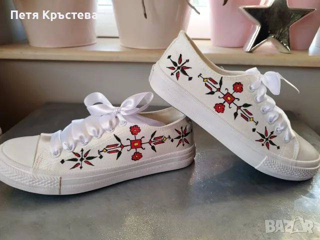 Ръчно рисувани кецове, маратонки по Ваша идея, снимка 16 - Маратонки - 18440516