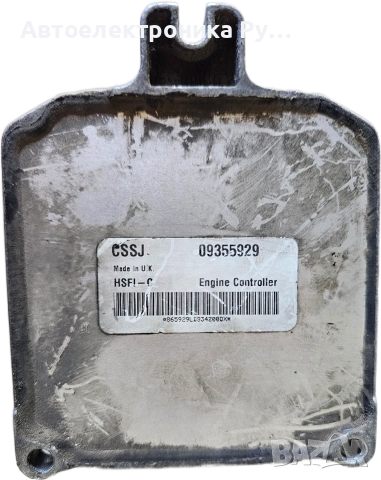 Компютър OPEL ASTRA VECTRA ZAFIRA 1.4 X14XE 1.6 X16XE Delphi Delco, 09355929, CSSJ, 09355929CSSJ