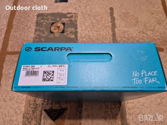 Scarpa Ribelle TRK GTX 43,5, снимка 6 - Спортни обувки - 54585922