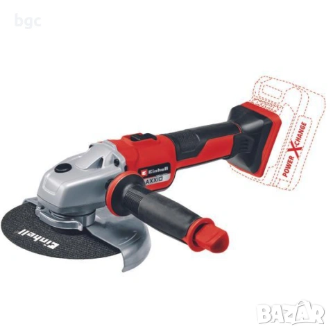 НОВ Акумулаторен ъглошлайф Einhell AXXIO TE-AG 18/150 Li BL  24+12 месеца гаранция , снимка 3 - Ъглошлайфи - 55212229