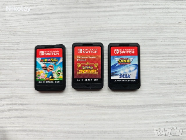 Игри за Nintendo Switch/ Mario,Pokemon,Sonic