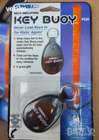 Самонадуваем ключодържател Davis Key