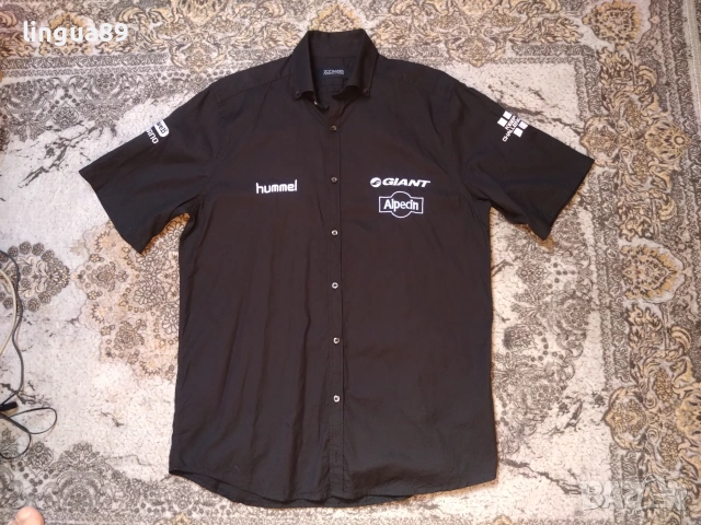 Hummel Giant Alpecin мъжка риза с къс ръкав размер L