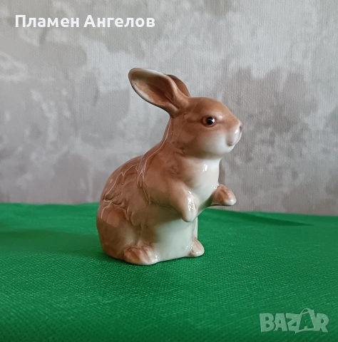 Винтидж порцеланова фигурка зайче Goebel 