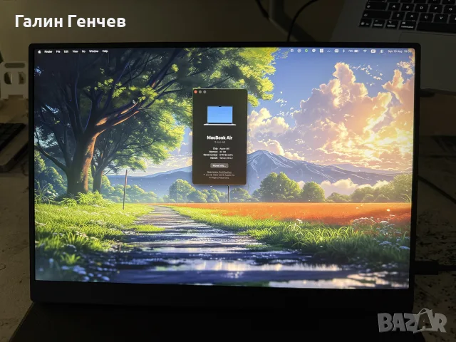 Преносим монитор 16” 4K 3840x2400 IPS 60Hz USB-C / HDMI, снимка 3 - Монитори - 55683735