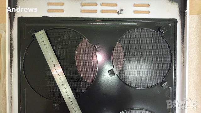 Стъклен плот за печка BEKO Ширина: 50 см, снимка 6 - Печки, фурни - 54593785