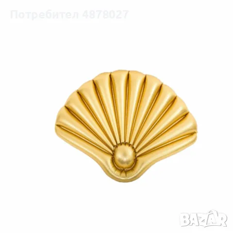 Надуваем дюшек, Gold мида, 108х70см, снимка 2 - Надуваеми играчки - 55470322
