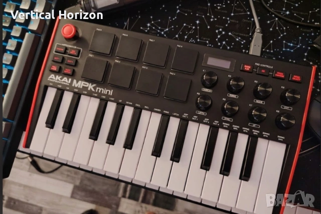 Клавиатура Akai MPK Mini Mk3, снимка 2 - Други - 54781726
