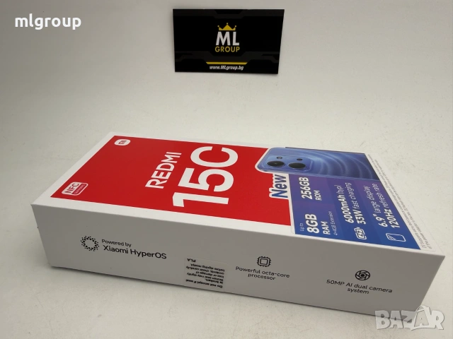 #MLgroup предлага:   #Xaiomi Redmi 15C 128GB / 4GB RAM Dual-SIM, нов, снимка 5 - Xiaomi - 55283776