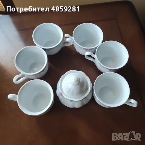 Порцеланов сервиз за чай, снимка 3 - Сервизи - 55438885