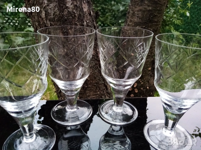 Български кристален сервиз за ракия , снимка 2 - Сервизи - 54948660