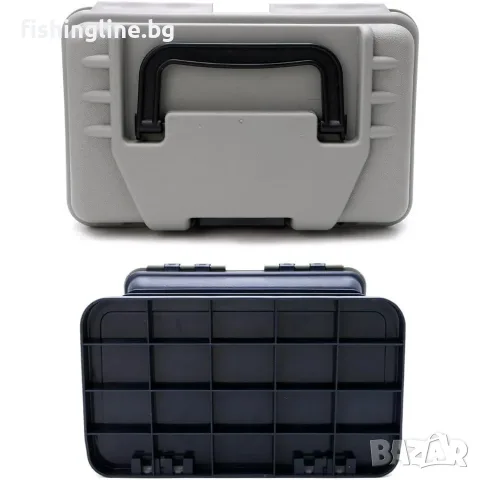 Layer Fishing Tackle Box – кутия за риболовни примамки и аксесоари, снимка 4 - Такъми - 55431457