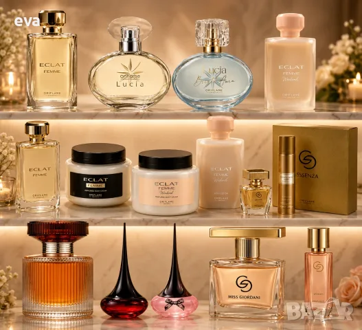 ORIFLAME - Love Potion, Giordani, Eclat, Lucia, Amber Elixir 