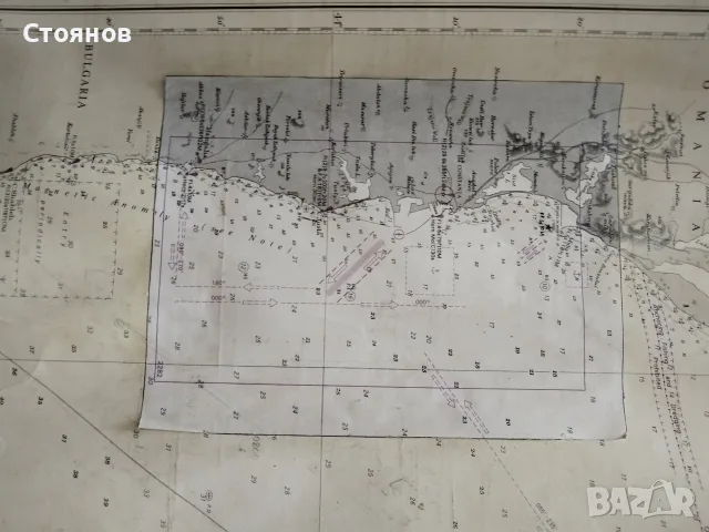 Морски Навигационни Карти , снимка 15 - Антикварни и старинни предмети - 55475156