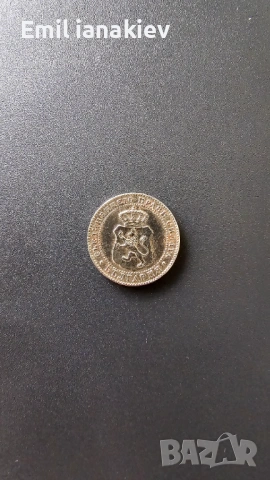 5 стотинки 1888 година, снимка 2 - Нумизматика и бонистика - 54400074