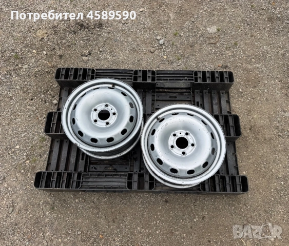 2бр.Оригинални джанти 16цола 5x114.3 за Renault Trafic,Arkana,Captur,Opel Vivaro,Dacia Duster,Fiat T