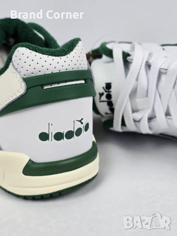Оригинални кецове Diadora Winner – White/Eden (Чисто нови), снимка 4 - Кецове - 54302564
