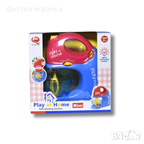Детска играчка миксер на батерии, , снимка 10 - Образователни игри - 54348436