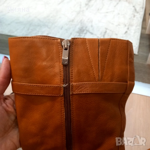 Естествена кожа ботуши, снимка 4 - Дамски ботуши - 54209605