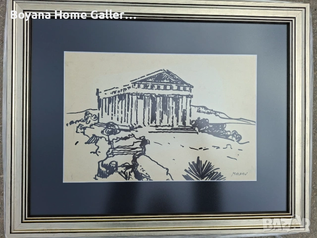 Картина Никола Манев, снимка 7 - Картини - 53962023