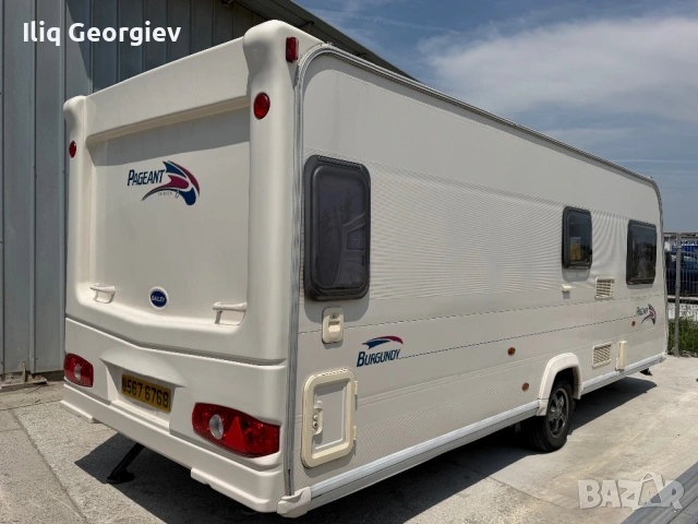 Каравана BAILEY PAGEANT S6-ФРЕНСКА СПАЛНЯ/MOVER/ФОРСЕЛТ/КАТО НОВА, снимка 4 - Каравани и кемпери - 54805877