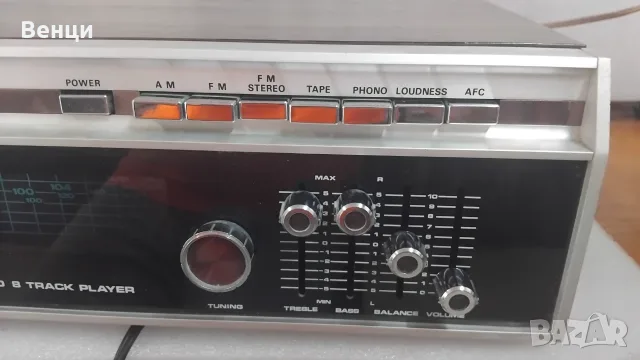 8 Track Receiver FET MPX 5001, снимка 4 - Ресийвъри, усилватели, смесителни пултове - 55610654