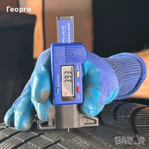 Комплект 4броя Michelin Pilot Alpin 245/45R18 100V DOT2922| Джанти 8Jx18H2-N ET43 A2134013700| Гуми , снимка 6 - Гуми и джанти - 54862747