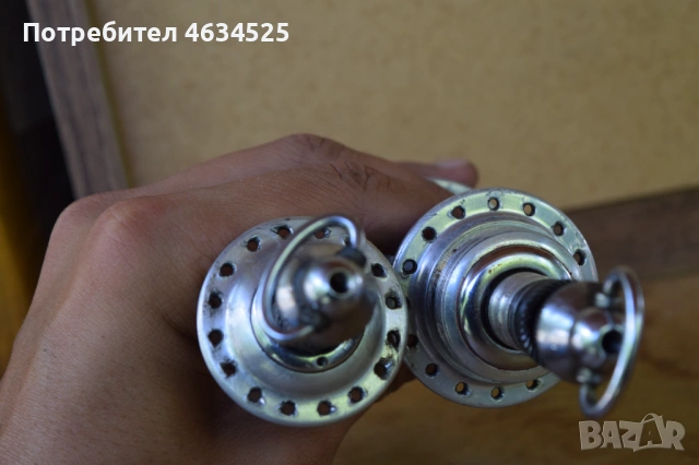 Ретро Шосейни Главини Campagnolo Record 32 дупки Комплект, снимка 7 - Части за велосипеди - 54884772
