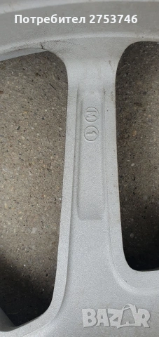 1бр.Спорт пакет АМGджанта 8.5j×19, снимка 7 - Гуми и джанти - 54091173