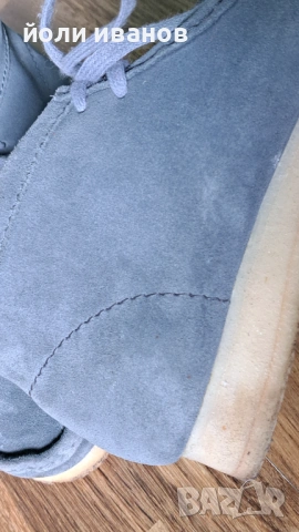 Clarks originals-кожени със суров каучук подметка 46 номер, снимка 11 - Маратонки - 54089908