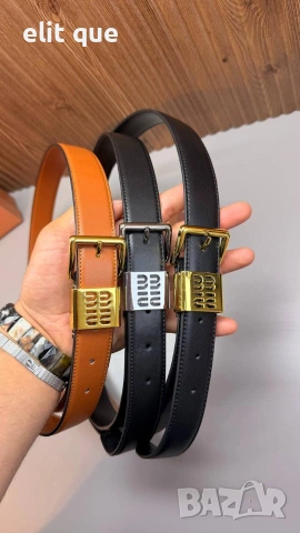 колани от естествена кожа в кутия prada Gucci hermes miu miu , снимка 3 - Колани - 55233620