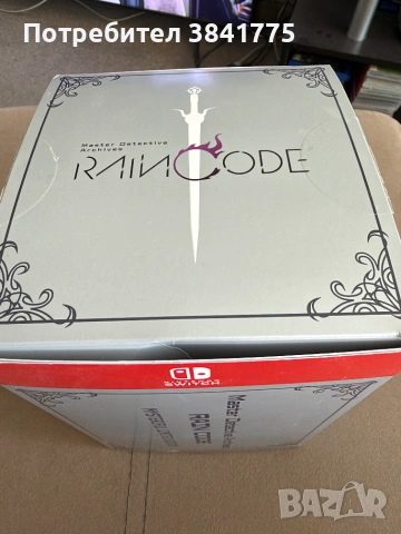Master Detective Archives Rain Code Collectors Edition Nintendo Switch ново, снимка 3 - Игри за Nintendo - 55035495