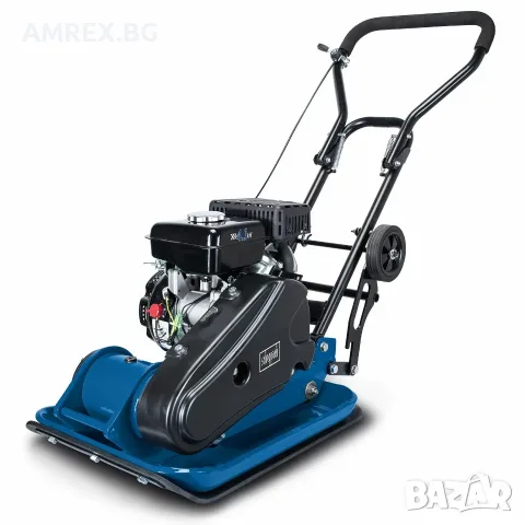 Бензинова виброплоча Scheppach 6.5 к.с. – 23 kN, 550 × 440 мм