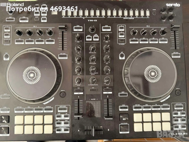 DJ контролер ROLANS DJ-505, снимка 2 - Ресийвъри, усилватели, смесителни пултове - 54079718