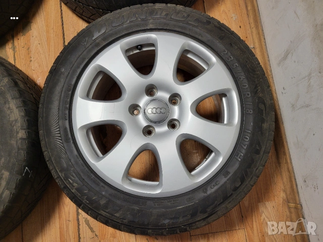 джанти 18" 5х130 Audi Q7 / Ауди Кю7 оригинални, снимка 4 - Гуми и джанти - 54045492