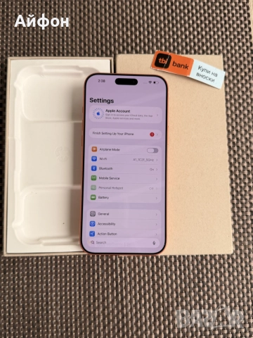 НОВ!1Tb *ЛИЗИНГ* iPhone 17 Pro Max Cosmic Orange ГАРАНЦИЯ 1000Gb, снимка 2 - Apple iPhone - 55404484
